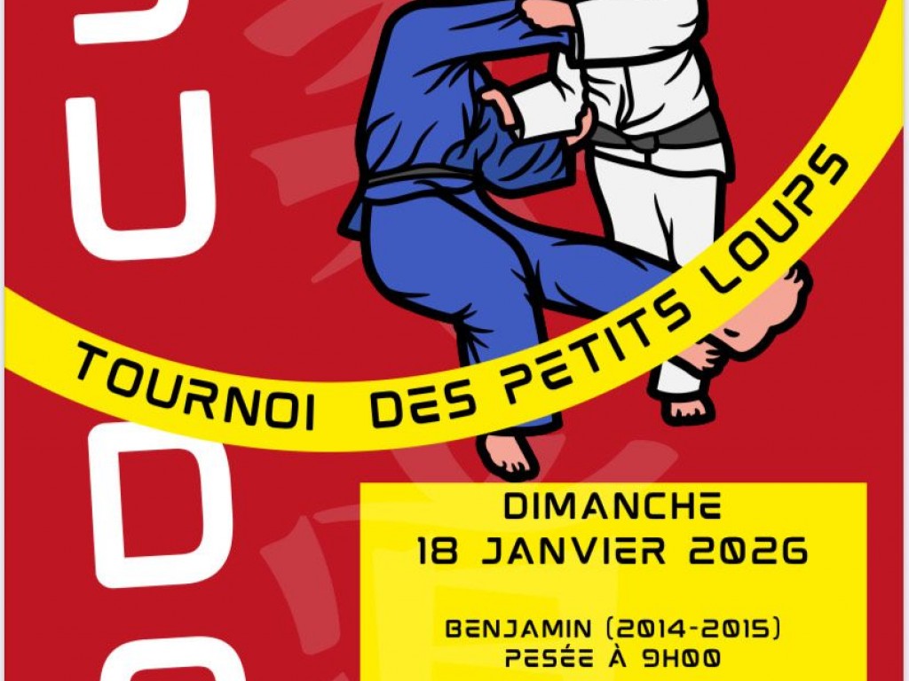 Image de l'actu 'TOURNOI DES PETITS LOUPS POUSSIN & BENJAMIN DU BLOIS JUDO - COUPE DU JEUNE ARBITRE BENJAMIN'