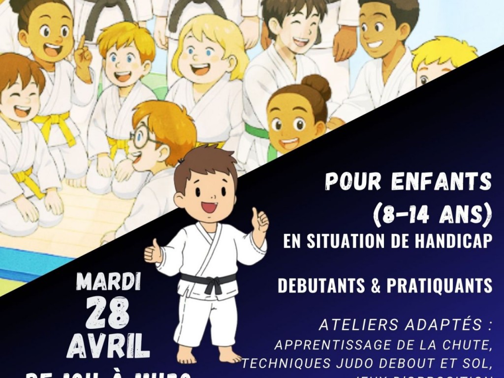 Image de l'actu 'Animation Para judo Enfants à Vineuil'