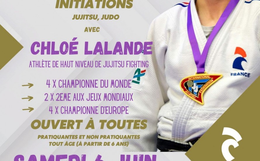 JUDO AU FEMININ avec CHLOE LALANDE