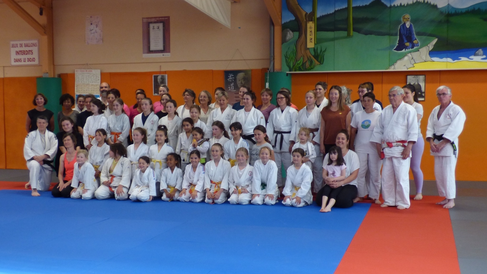 Judo au féminins à Vineuil avec Cécile Nowak-Grasso le 04 juin 2023